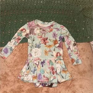 Posh Peanut Floral Fantasy Baby Dress